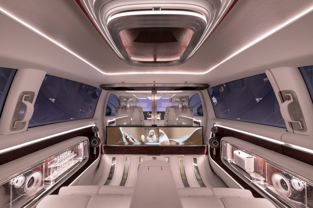 Interni concept Mercedes Classe V | Elettronauti.it