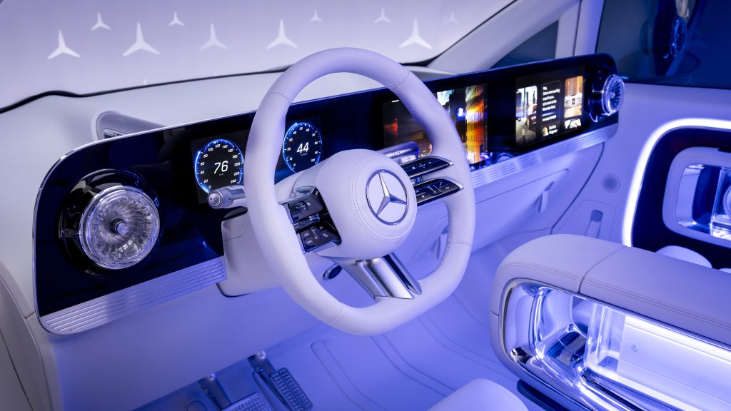 Interni concept Mercedes Classe V | Elettronauti.it