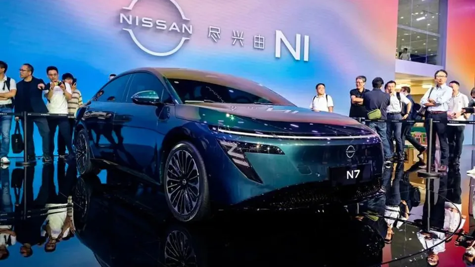 Nissan presenta la N7 - nuova berlina elettrica sul mercato cinese