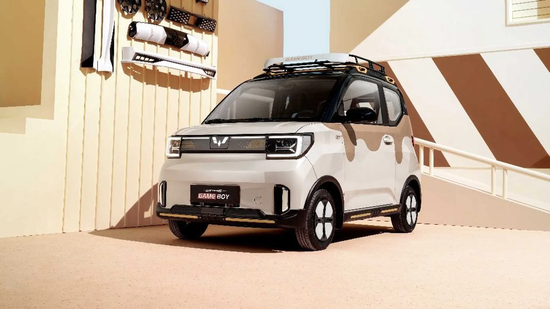 wuling mini ev anteriore