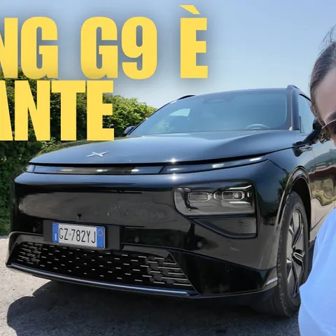 Copertina del video dedicato a spazio, interni e caratteristiche tecniche della XPeng G9