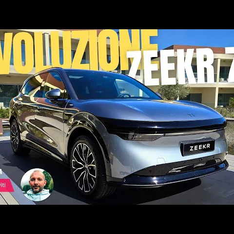 Copertina del video dedicato alla Zeekr 7X, alla ricarica su architettura a 800 V e alle soluzioni di sicurezza