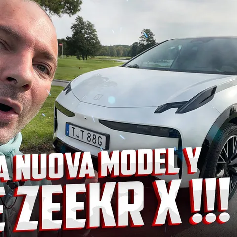 Copertina del video dedicato alla prova su strada del SUV elettrico compatto Zeekr X