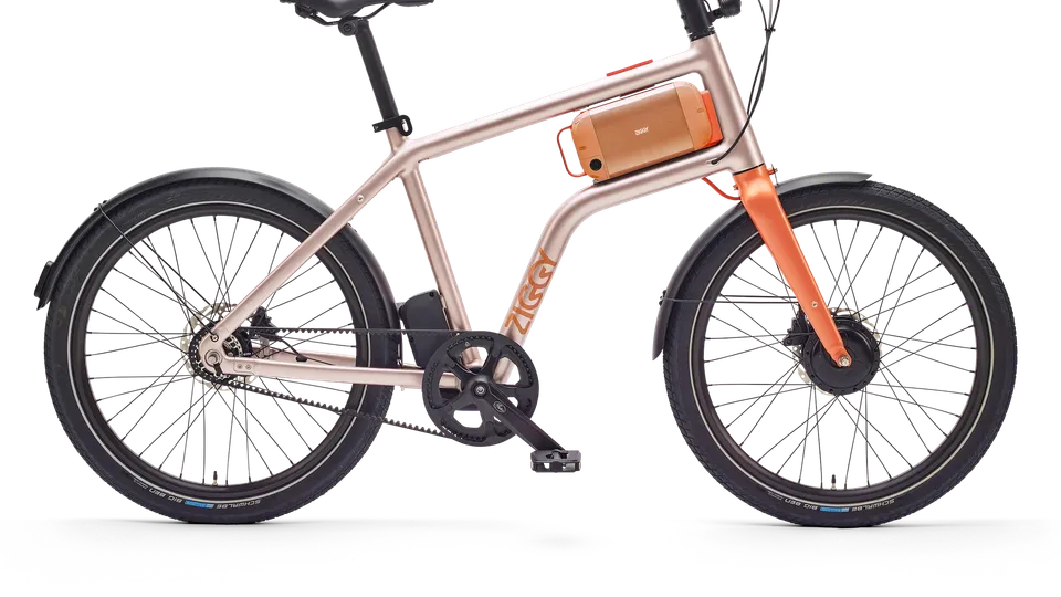 Ziggy Bike: bici elettriche alimentate con cavo Usb-C