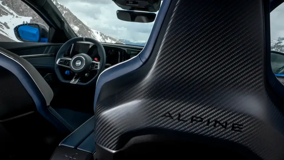 Elettronauti - Alpine A390 GT - Blu - Esterno - Vista anteriore a tre quarti