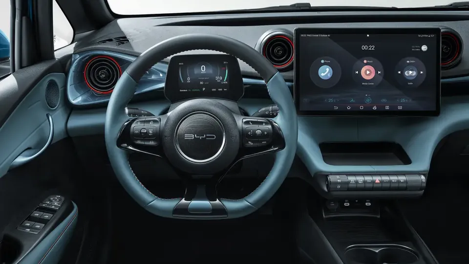 Elettronauti - BYD Dolphin Comfort - Infotainment
