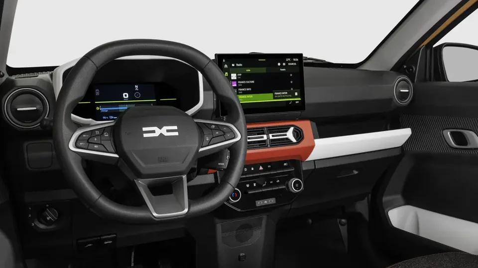 Elettronauti - Dacia Spring Spring 65HP - infotainment