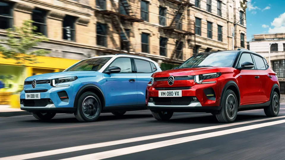 Elettronauti Citroen e-c3 in movimento
