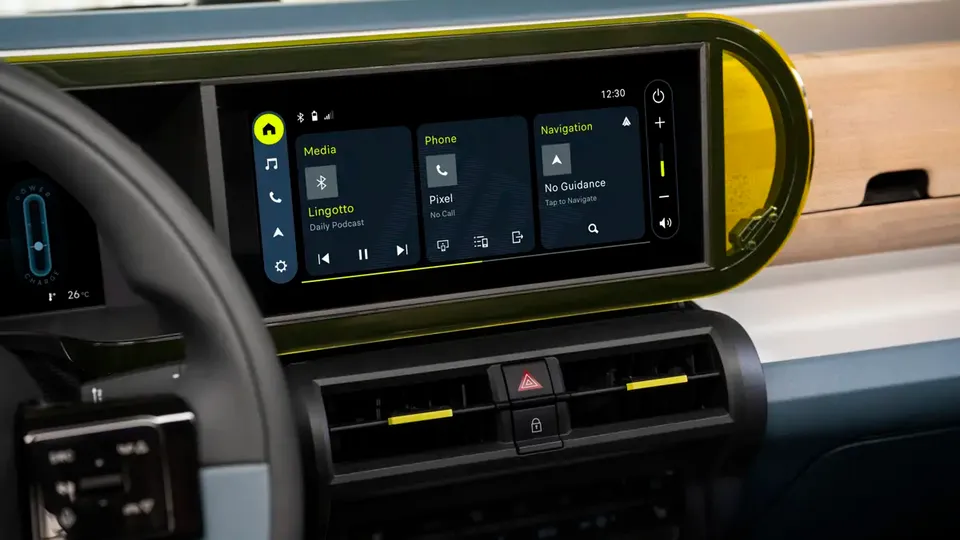 Elettronauti - Fiat Grande Panda - Plancia - Vista della plancia