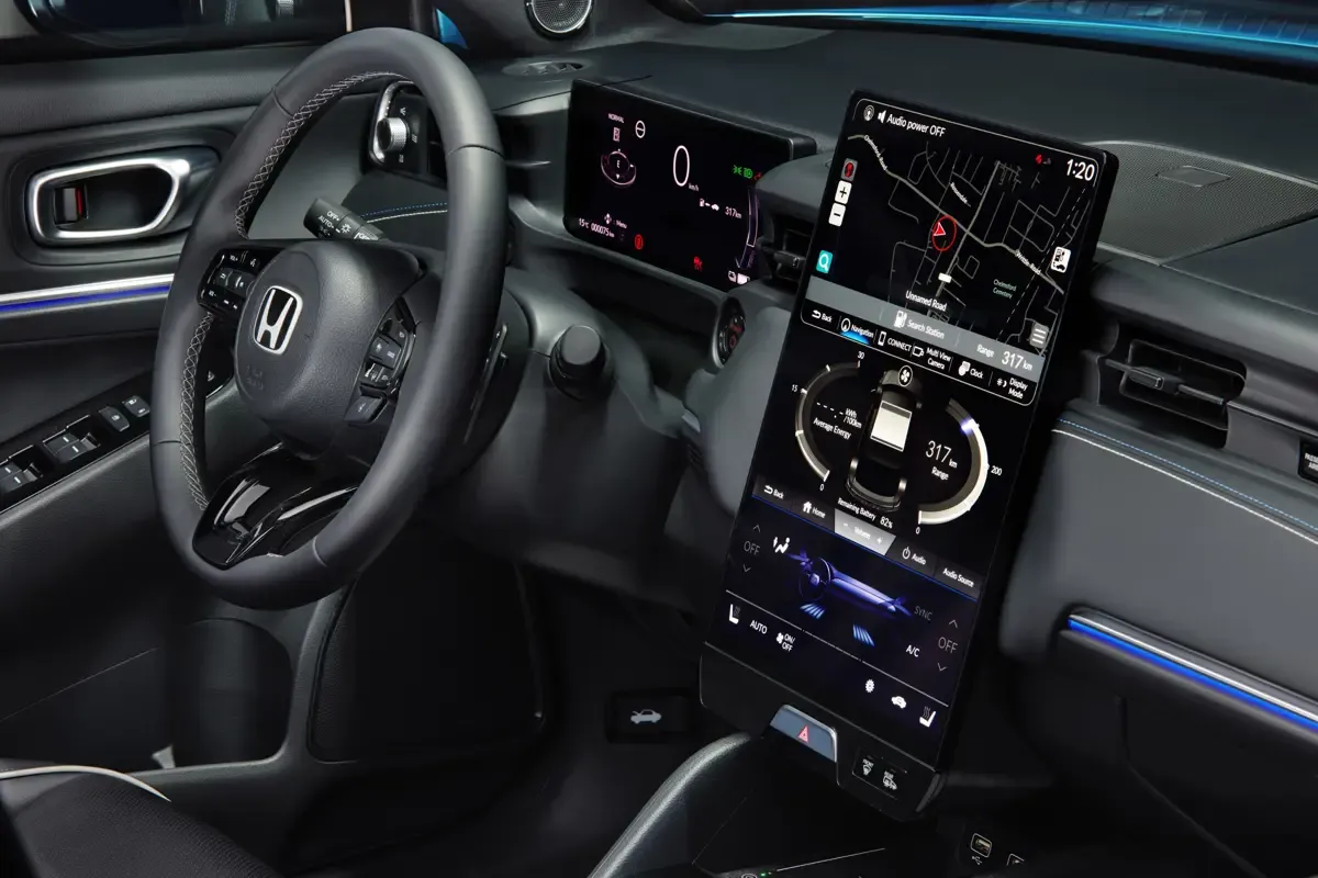 Elettronauti - Honda e:ny1 e:ny1 Standard Range - infotainment