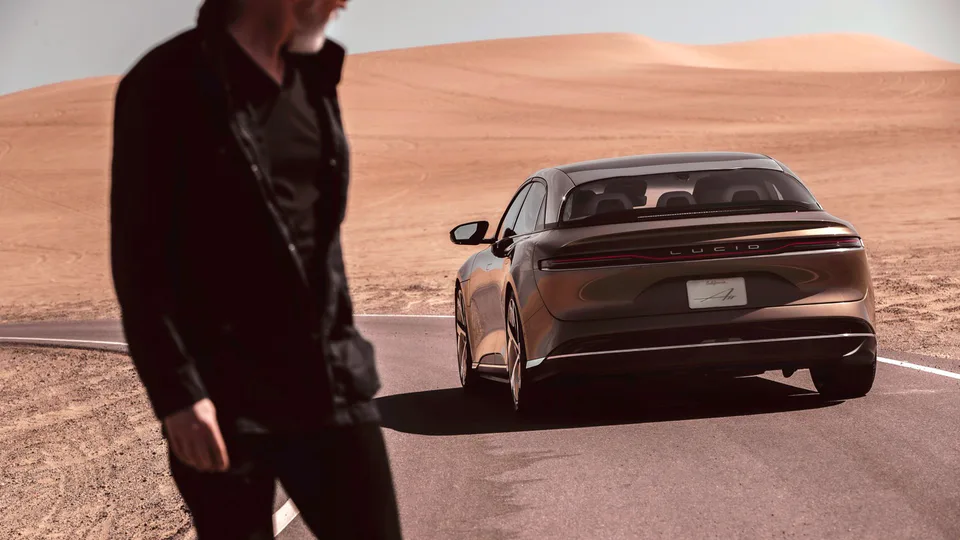 Elettronauti - Lucid Air Air Grand Touring - dettaglio