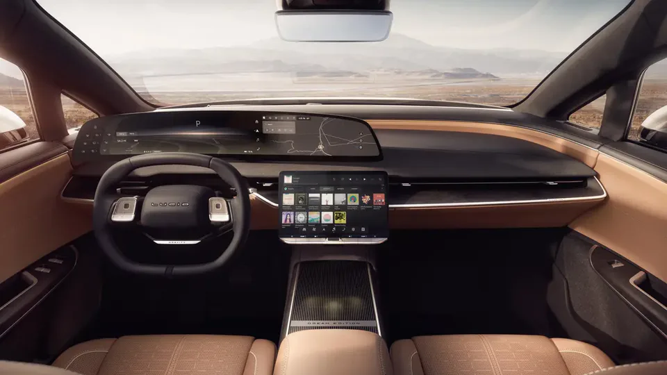 Elettronauti - Lucid Gravity Gravity Grand Touring (MY26-27) - infotainment