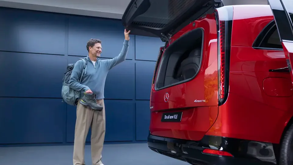 Elettronauti - Mercedes-Benz VLE 300 - Vano di carico - Bagagliaio