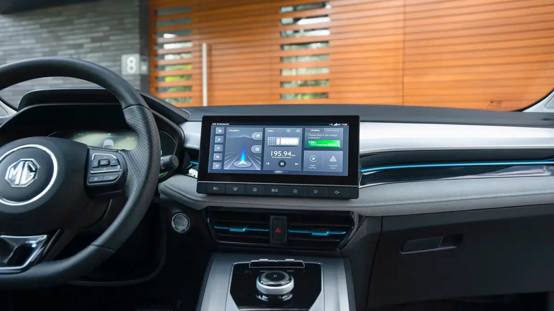 Elettronauti - MG mg5 mg5 Electric Long Range - infotainment