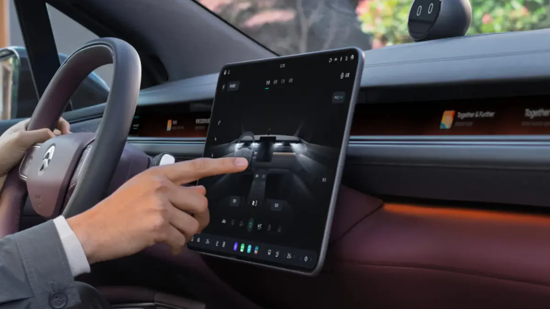 Elettronauti - Nio Es8 Es8 Long Range AWD - infotainment