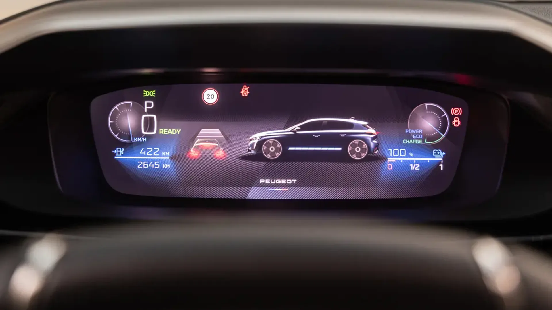 Elettronauti - Peugeot e-308 E-308 58kWh - infotainment