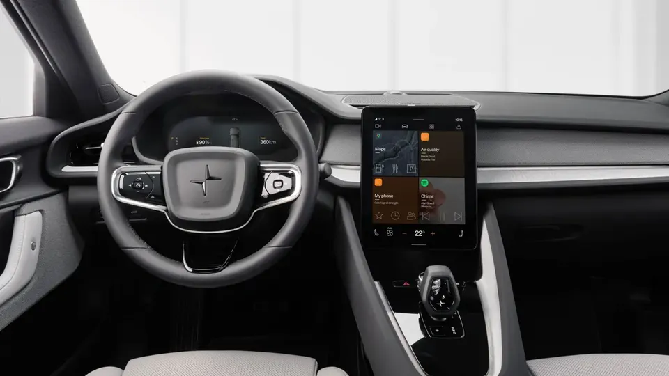 Elettronauti - Polestar 2 Long Range Dual Motor - Infotainment