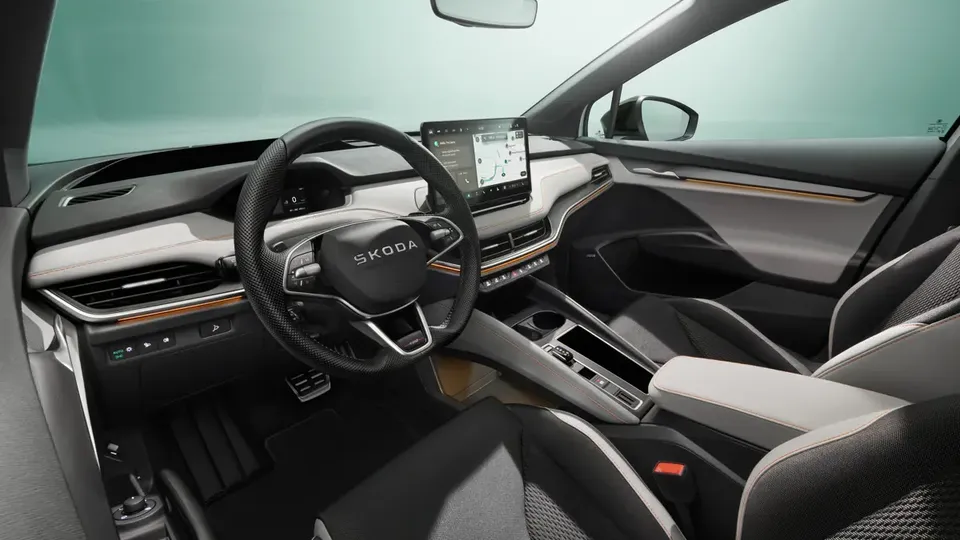 Elettronauti - Skoda Elroq 60 - Interni - Vista della plancia