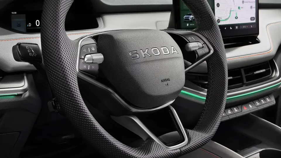 Elettronauti - Skoda Elroq 60 - Interni - Vista della plancia