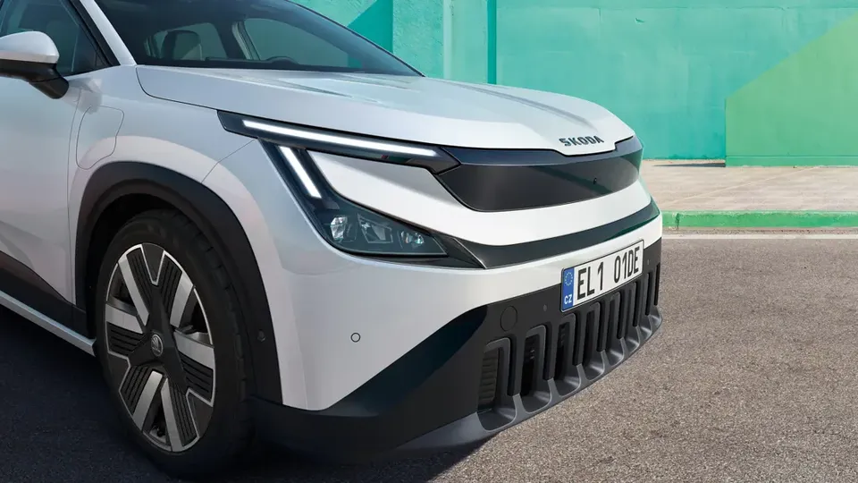 Elettronauti - Skoda Epiq 35 - Bianco - Esterno - Vista anteriore a tre quarti