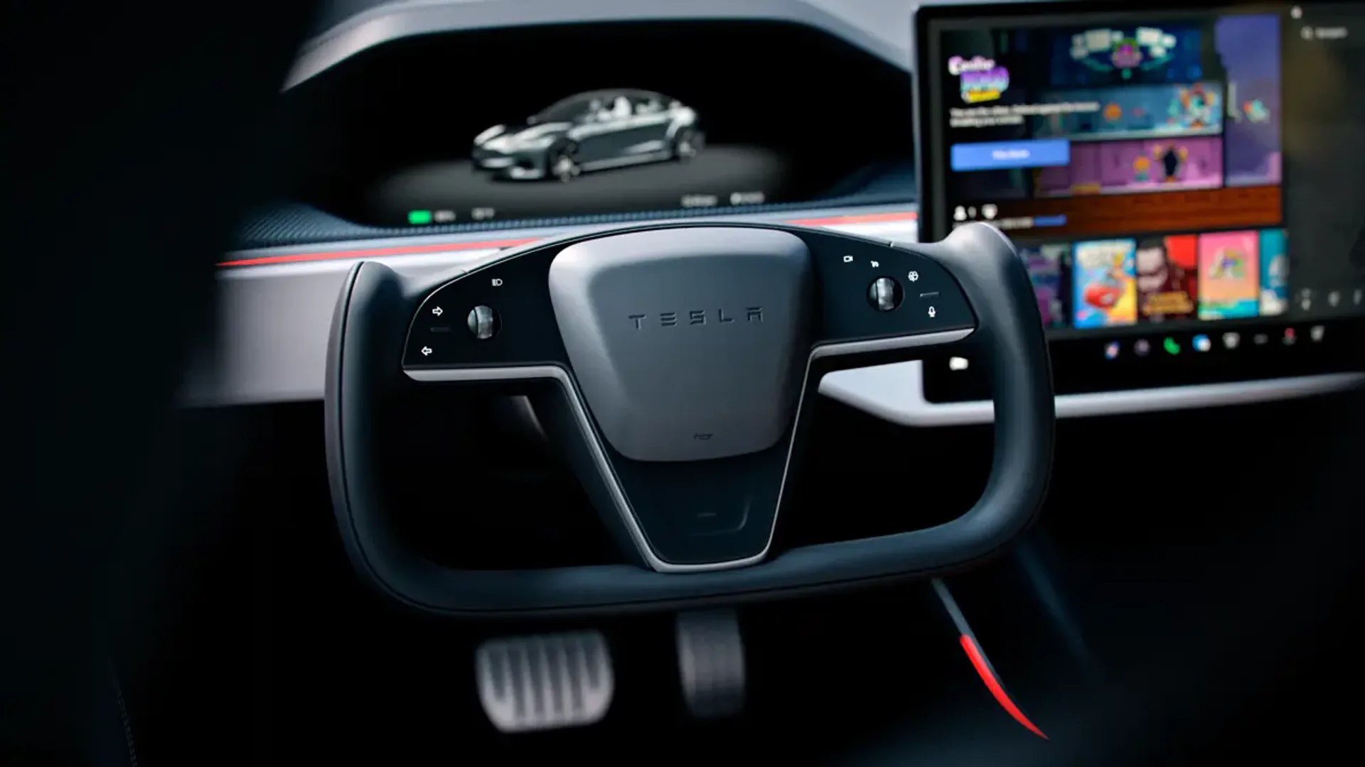 Elettronauti - Tesla Model S Model S Plaid - infotainment