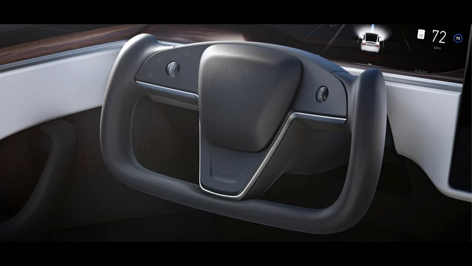 Elettronauti - Tesla Model X Model X Plaid - dettaglio