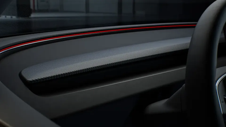 Elettronauti - Tesla Model 3 Performance - Rosso - Esterno - Vista anteriore a tre quarti