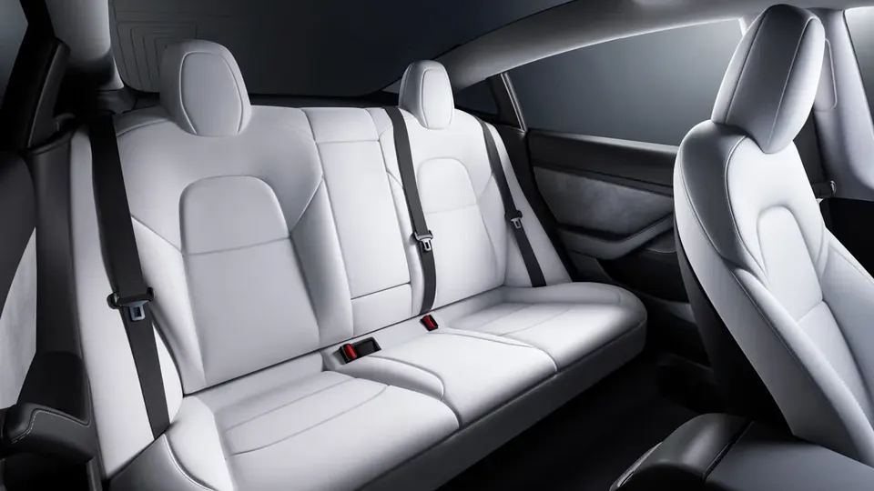 Elettronauti - Tesla Model 3 Performance - Bianco - Sedili - Sedili posteriori