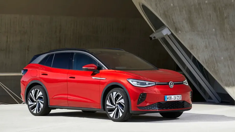 Elettronauti - Volkswagen ID.4 GTX 4MOTION - Blu - Esterno - Vista anteriore a tre quarti