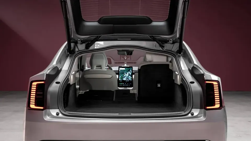 Elettronauti - Volvo ES90 Single Motor Extended Range - Grigio - Vano di carico - Bagagliaio