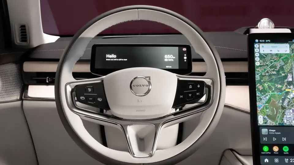 Elettronauti - Volvo ES90 Single Motor Extended Range - Nero - Esterno - Vista anteriore a tre quarti