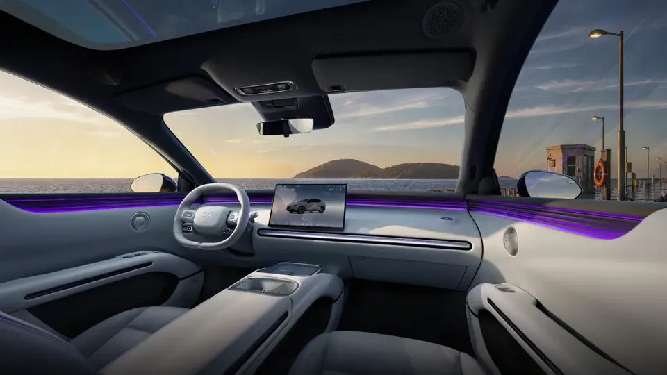 Elettronauti - XPENG L03 71.2 kWh AWD Performance - Plancia - Vista della plancia